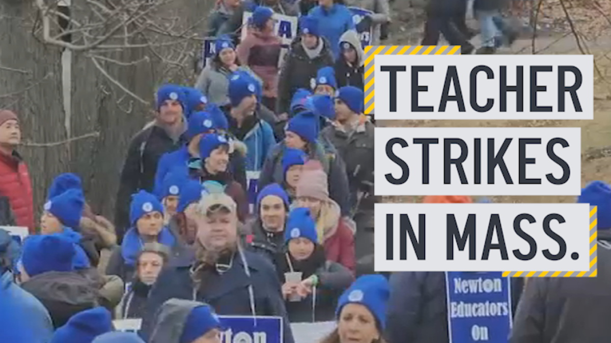 马萨诸塞州有更多教师罢工的迹象吗？