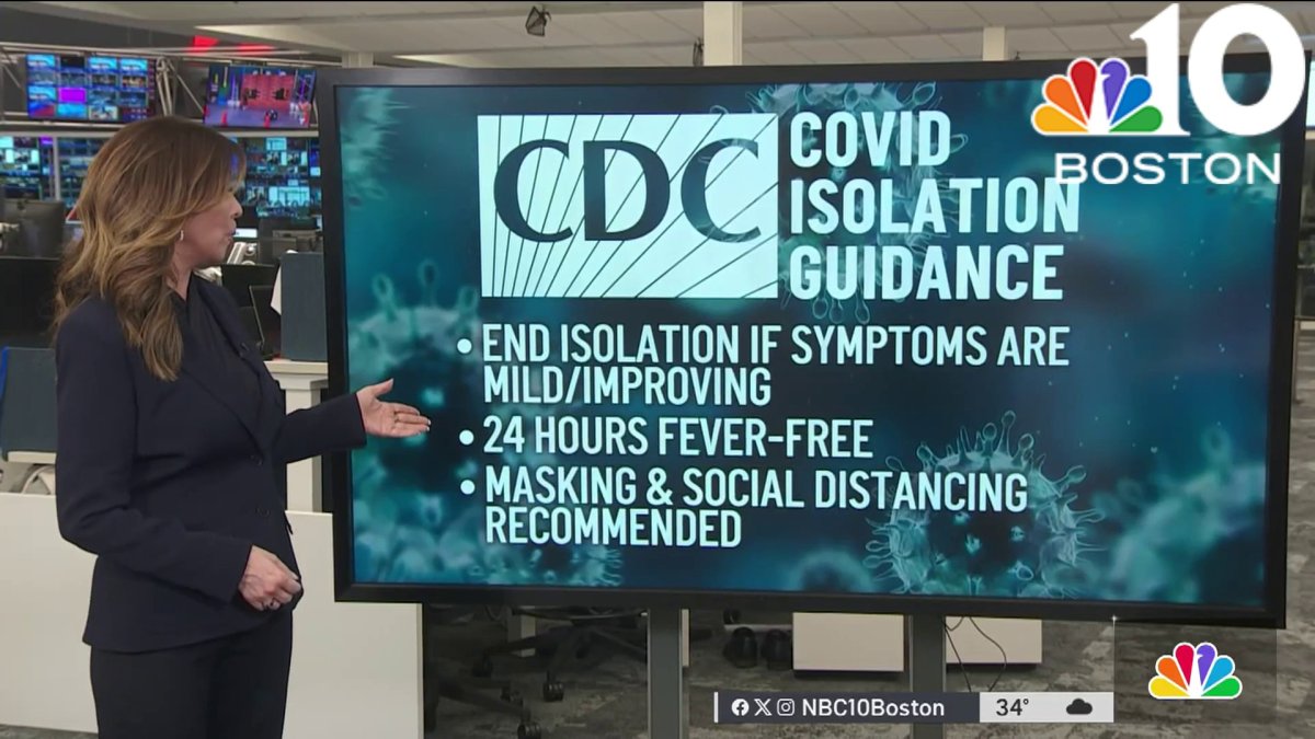 CDC loosens isolation guidelines for people with COVID19 NBC Boston
