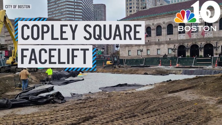 Copley Square Park getting a facelift