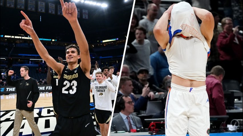 No. 10 Colorado upsets No. 7 Florida to advance to the second round of the NCAA tournament
