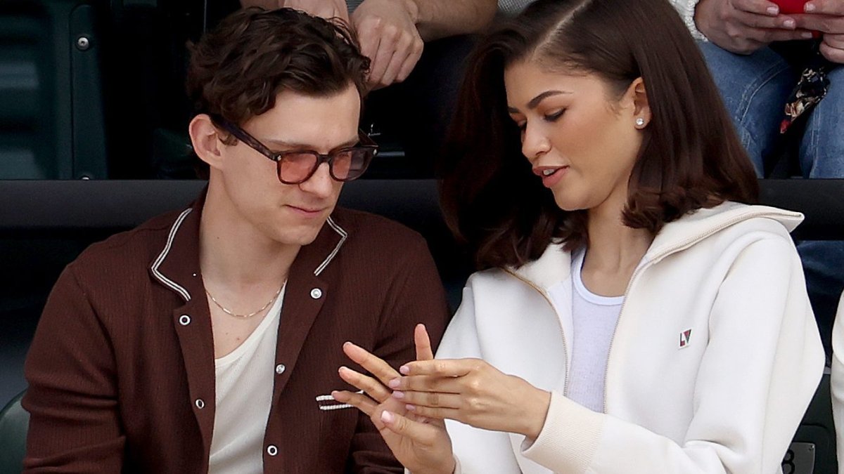 Zendaya and Tom Holland ace their tennis date at BNP Paribas Open – NBC ...