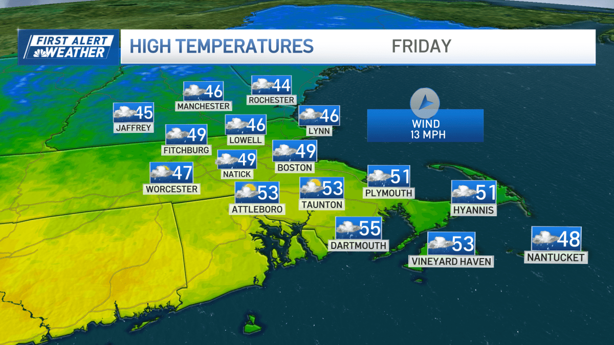 Boston weather forecast NBC Boston