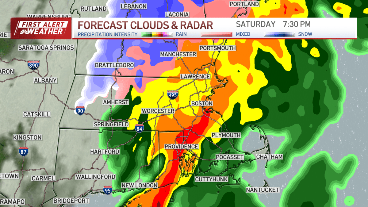 Winter storm warning: Storm brings large amount of rain and snow to New ...