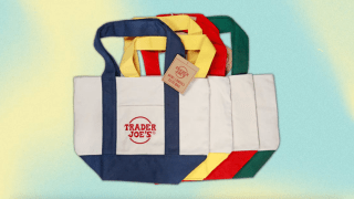 Trader Joe’s Mini Canvas Tote Bags