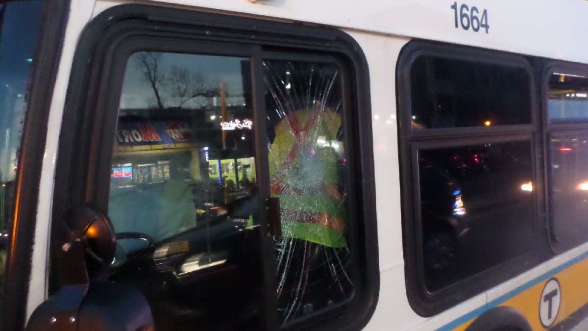 Man shatters MBTA bus window in road rage incident, police say – NBC Boston