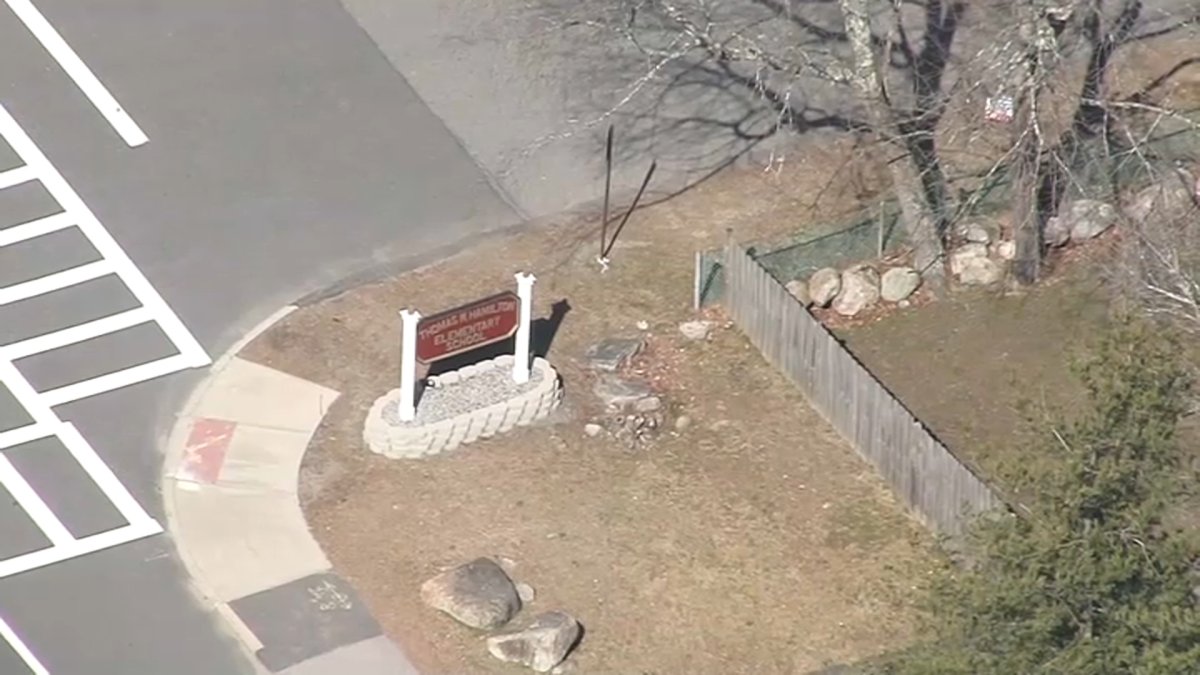 Weymouth, MA arrest at Hamilton Primary School Thursday NBC Boston