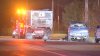 2 trucks crash in Worcester