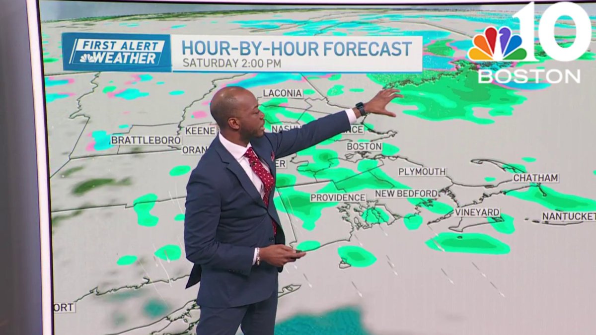 Weather forecast: Cloudy with highs in the mid-40s – NBC Boston