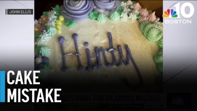 Tewksbury cake goes viral for mistake