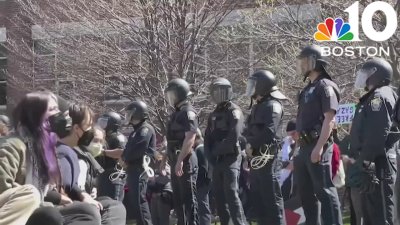 Encampment tensions on campuses across Boston