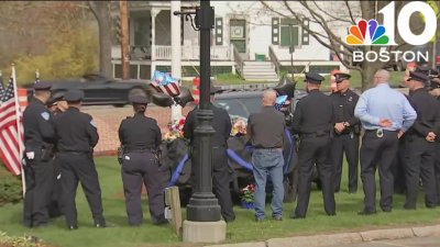 Fallen Billerica Police Sgt. Ian Taylor honored at vigil