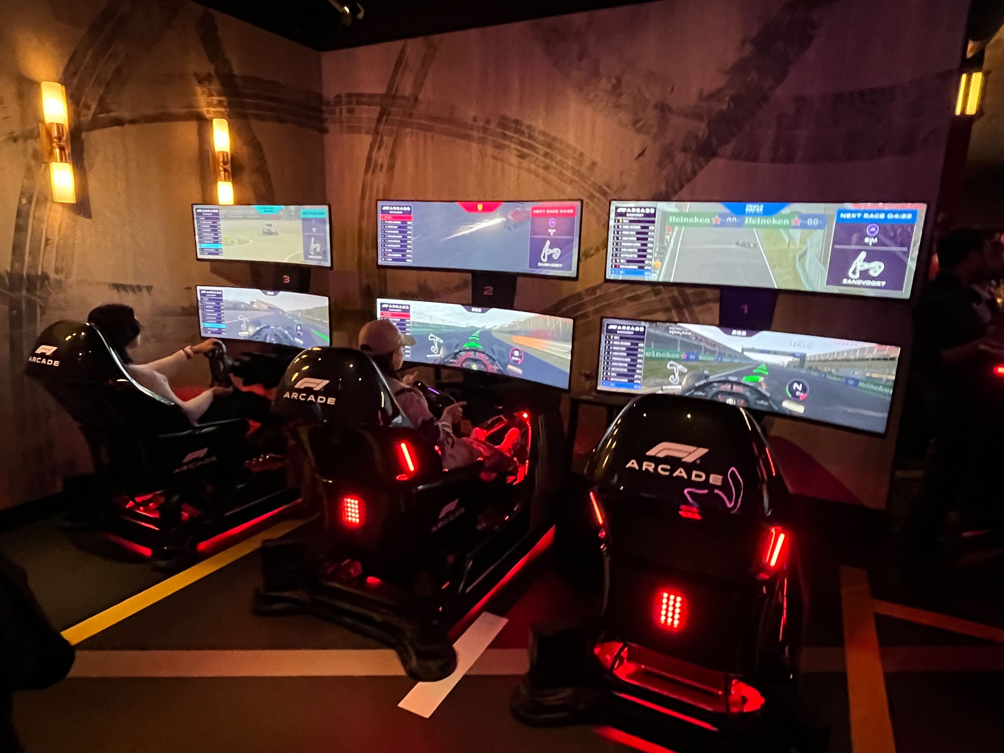 PHOTOS: Inside Boston’s exclusive F1 Arcade Bar – NBC Boston