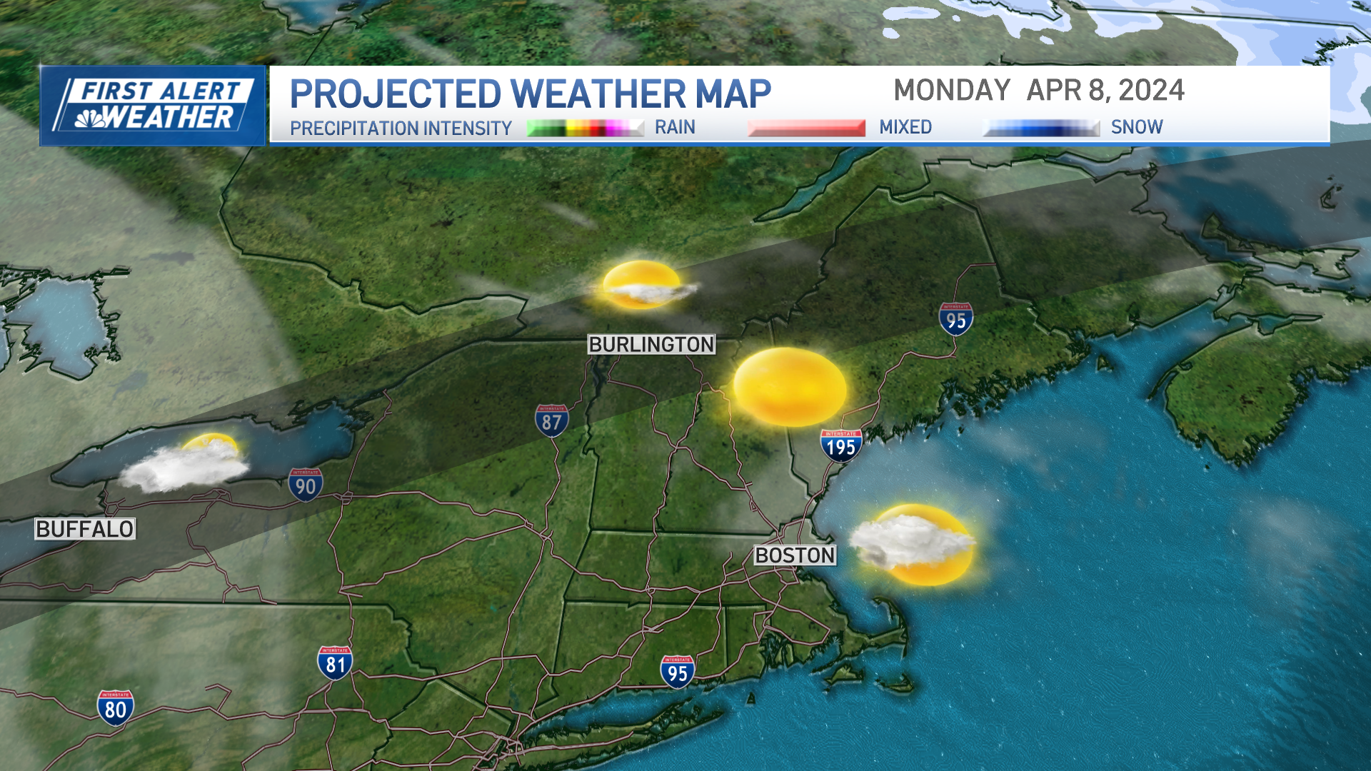 Total solar eclipse 2024 Where the weather will let you see the