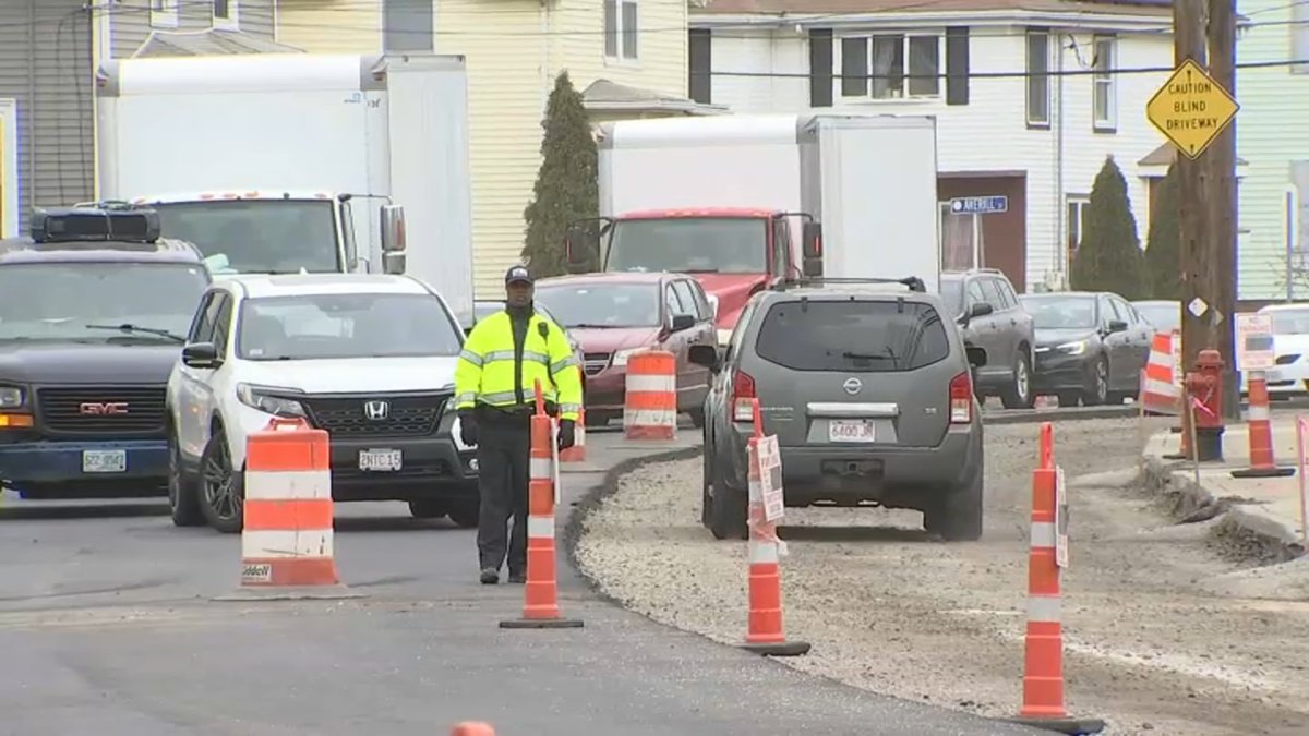 Lynn construction disrupts traffic on Lynnfield Street – NBC Boston