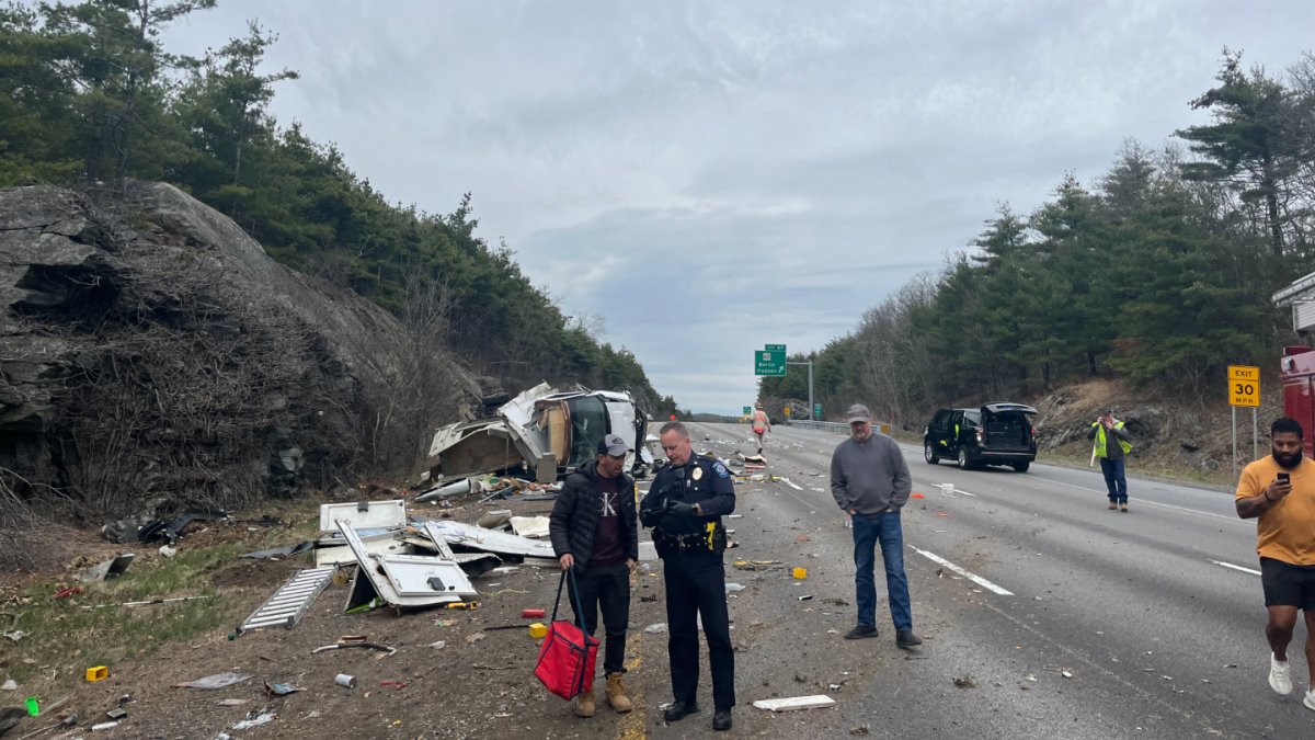 Truck accident in Boston