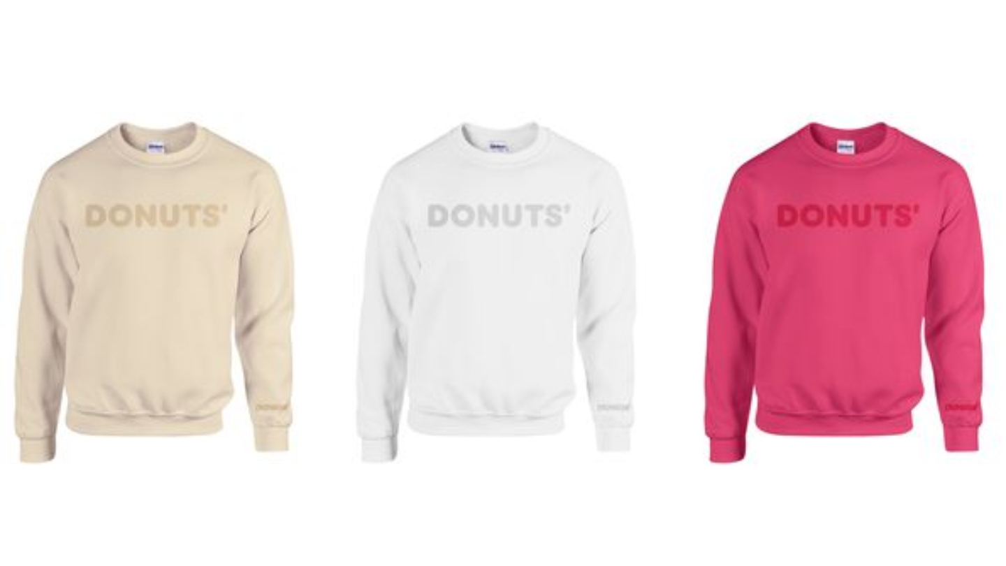 Dunkin donut sweatshirt on sale