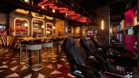 Get a sneak peek inside F1 Arcade’s new Boston location
