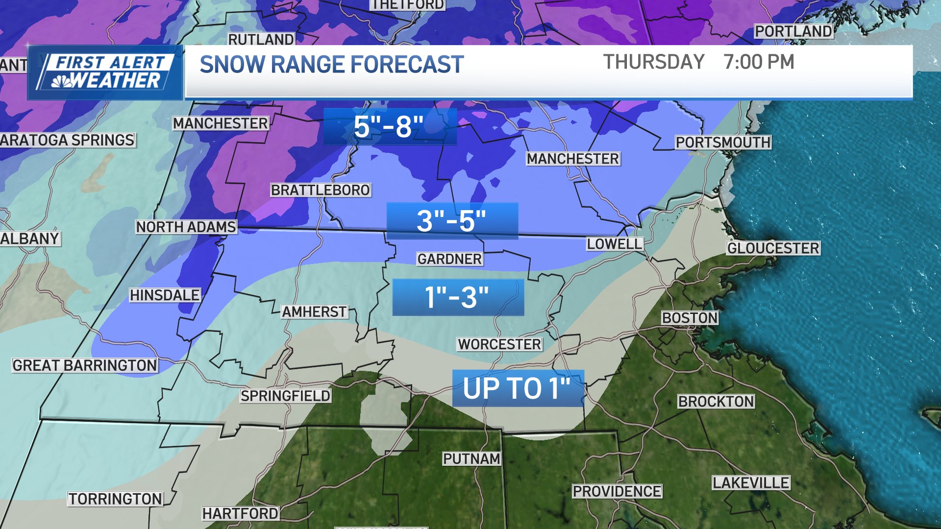 Winter storm warning for Mass., NH How much snow are we getting