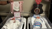 Two Alabama families welcome babies Johnny Cash and June Carter on same day and hospital