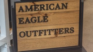 An American Eagle Outfitters store in New York, US, on Monday, May 27, 2024. American Eagle Outfitters Inc. is scheduled to release earnings figures on May 29. 