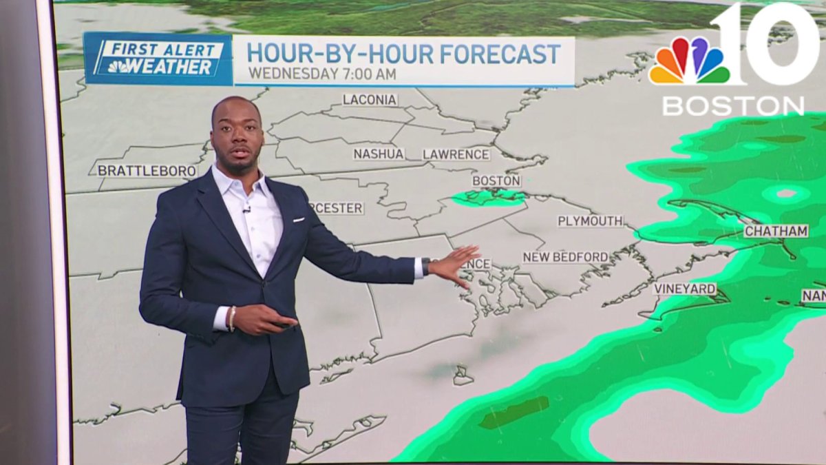 Weather forecast: Scattered morning rain, with steady temps – NBC Boston