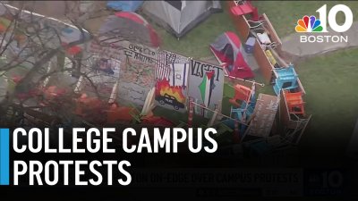 Tensions remain high on college campus amid Israel-Hamas war