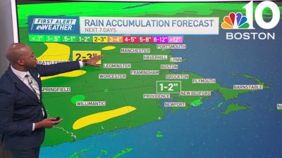 Monday starts off cloudy with lingering rain