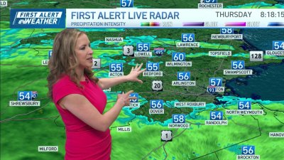 Rain, cool temperatures today in our region