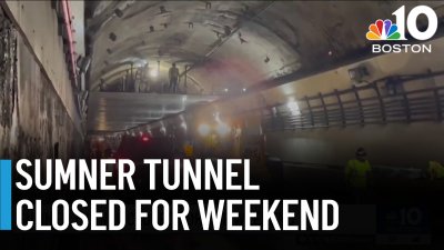 Sumner Tunnel closed for weekend