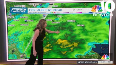 Forecast: Scattered showers overnight, early showers possible Sunday