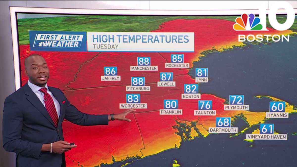 Hot and sunny today in Boston – NBC Boston