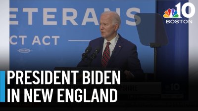 President Biden visits New Hampshire, Boston