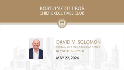 Goldman Sachs Chief visits the Chief Executives Club