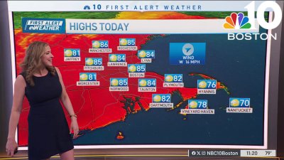 Forecast: Warm temps all weekend, chance for showers Sunday and Monday