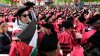 Group of graduates, faculty walk out of Harvard commencement chanting ‘Free, free Palestine'