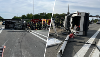 Mass. man dead after truck crashes into Hampton Toll Plaza