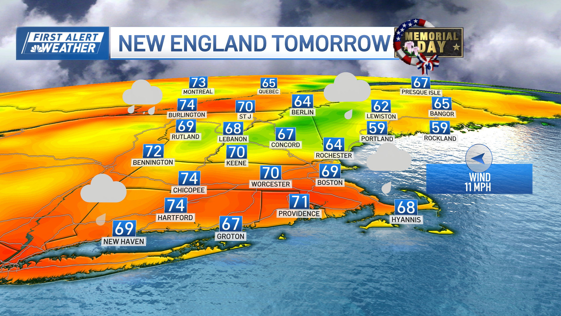 Boston Memorial Day Weekend forecast – NBC Boston