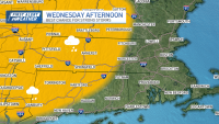 Storm to bring multiple rounds of rain, with risk of thunderstorms to New England