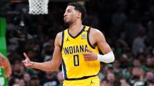 Pacers guard Tyrese Haliburton