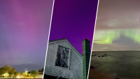Stunning photos of the aurora borealis over Mass., NH