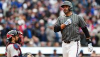 Mets' J.D. Martinez homers with Braves one out away from combined no-hitter