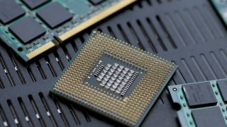 A chip made by Taiwan Semiconductor Manufacturing Company