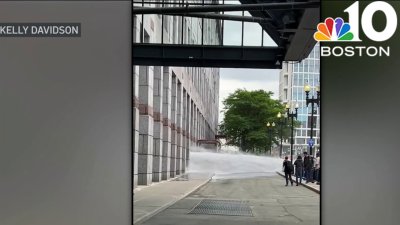 Water main break at Hynes Convention Center