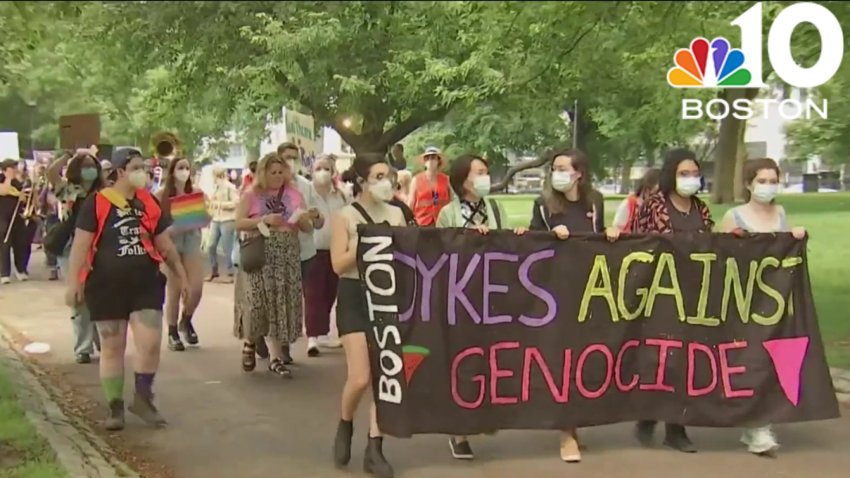 Boston's Pride weekend kicks off with annual dyke march