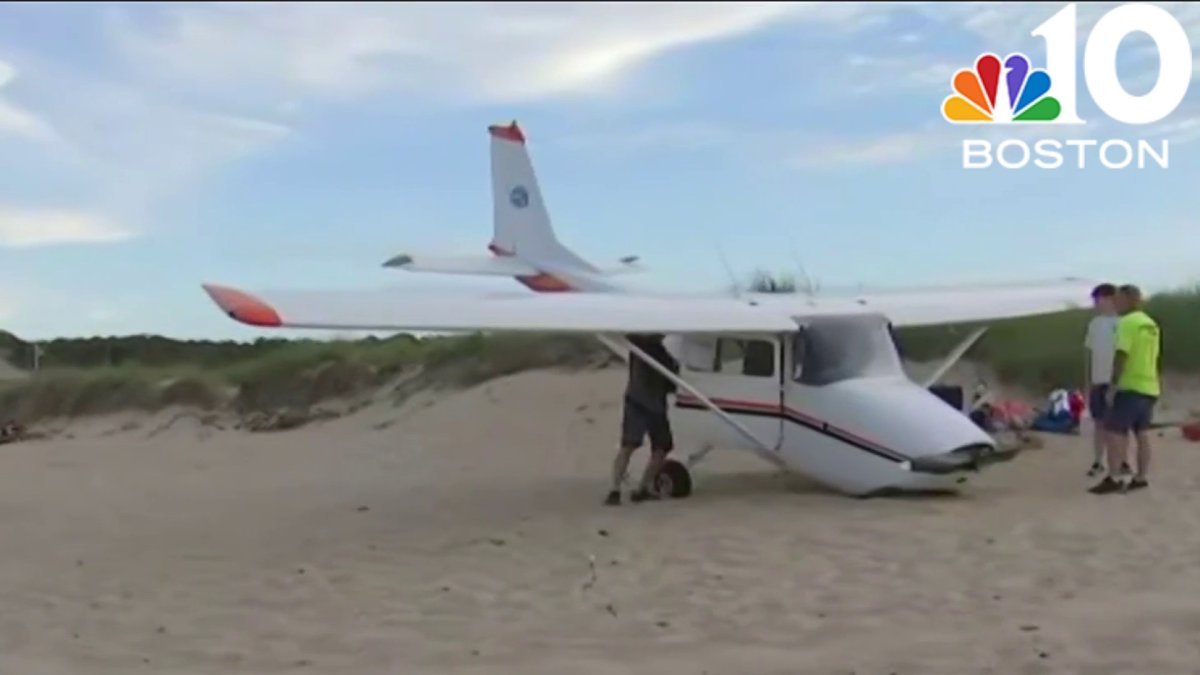 Small plane makes emergency landing on Cape Cod beach – NBC Boston