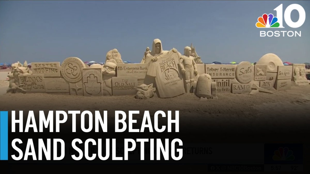 Sand sculpting returns to Hampton Beach – NBC Boston