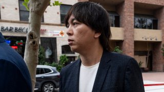 SANTA ANA, CA – June 04: Ippei Mizuhara, 39, the former interpreter for the Los Angeles Dodgers’ Shohei Ohtani, arrives at federal court in Santa Ana, CA on Tuesday, June 4, 2024. Mizuhara was expected to plead guilty to charges of stealing nearly $17 million from the Ohtani’s bank account to pay off illegal gambling debts. Mizuhara was expected to plead guilty to one federal count each of bank fraud and subscribing to a false tax return, according to the U.S. Attorney’s Office. (Photo by Paul Bersebach/MediaNews Group/Orange County Register via Getty Images)