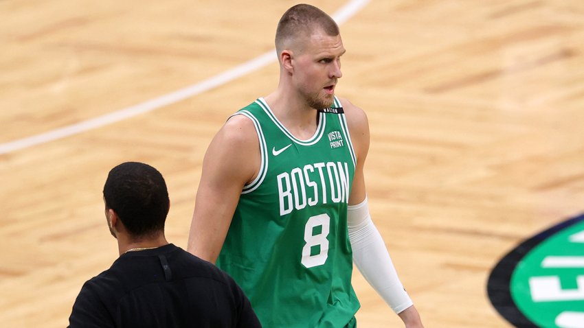 Celtics big man Kristaps Porzingis