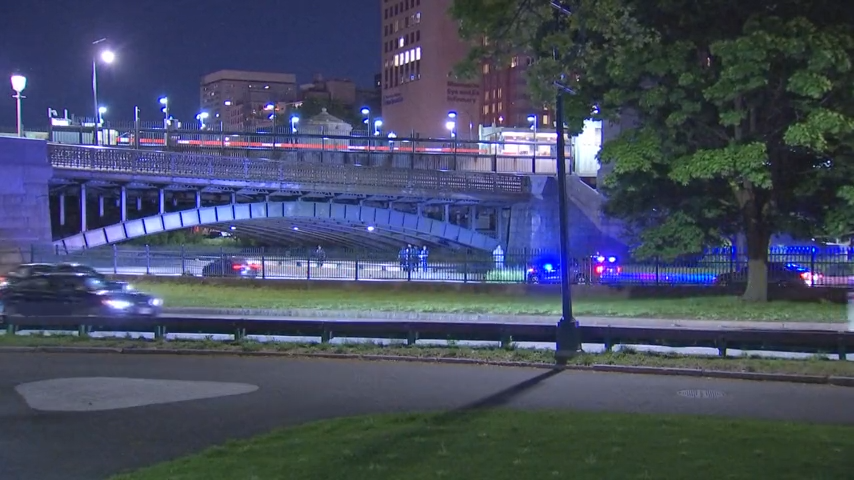 Massachusetts State Police investigating a machete attack on Storrow Drive at the Longfellow Bridge early Friday, May 24, 2024.