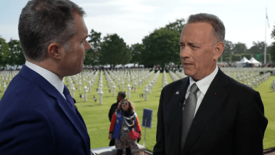 ‘Their story must be told': Tom Hanks remembers D-Day veterans on invasion's 80th anniversary